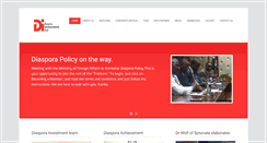 Desktop Screenshot of diasporainvestmentclub.com