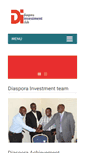 Mobile Screenshot of diasporainvestmentclub.com